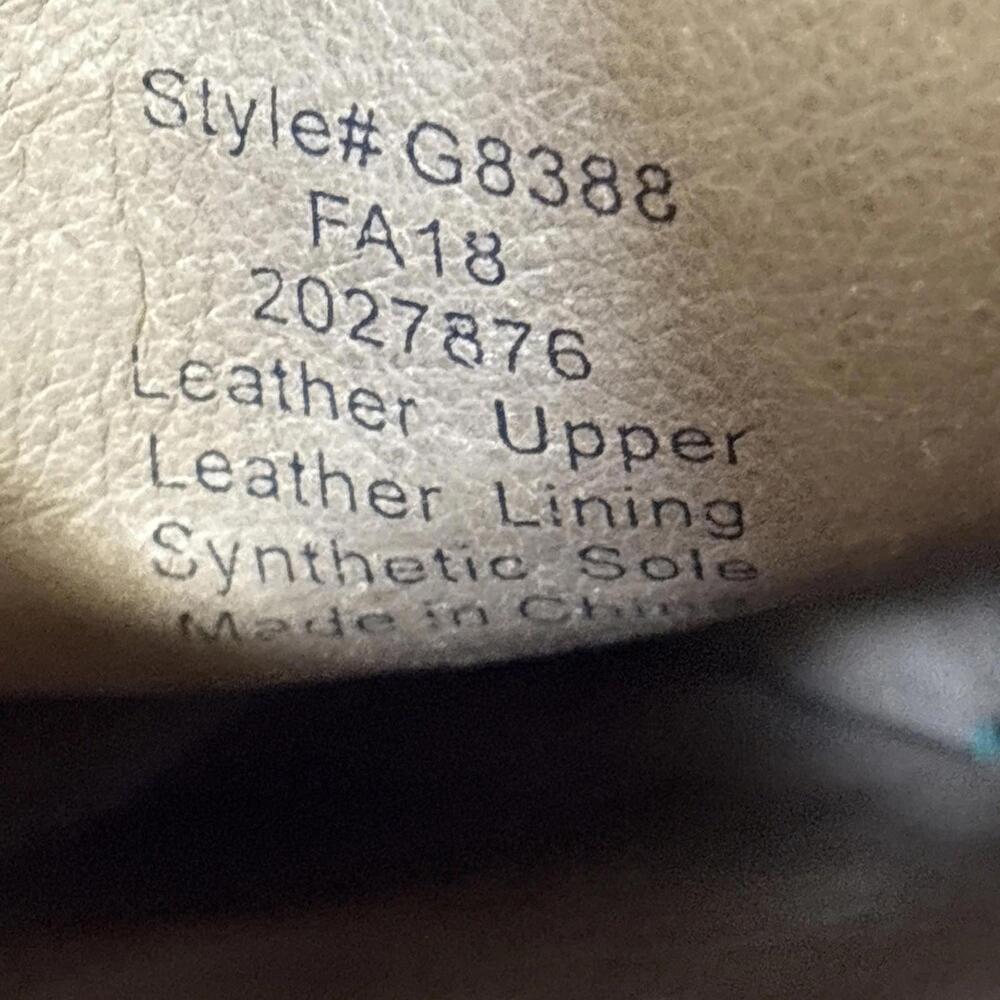 Madewell The Gemma Mule Shoes Women's Size 7.5 Brown Leather Pointed Toe Slip On - Picture 9 of 9